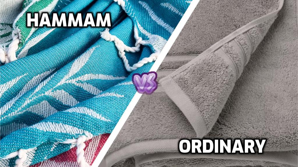 Hammam Towel vs. Traditional Towel: What’s the Difference?