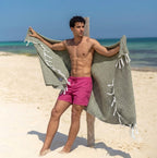 London Beach Towel – Khaki