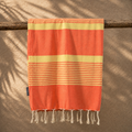 Miami Hammam Håndklæde – Orange & Gul