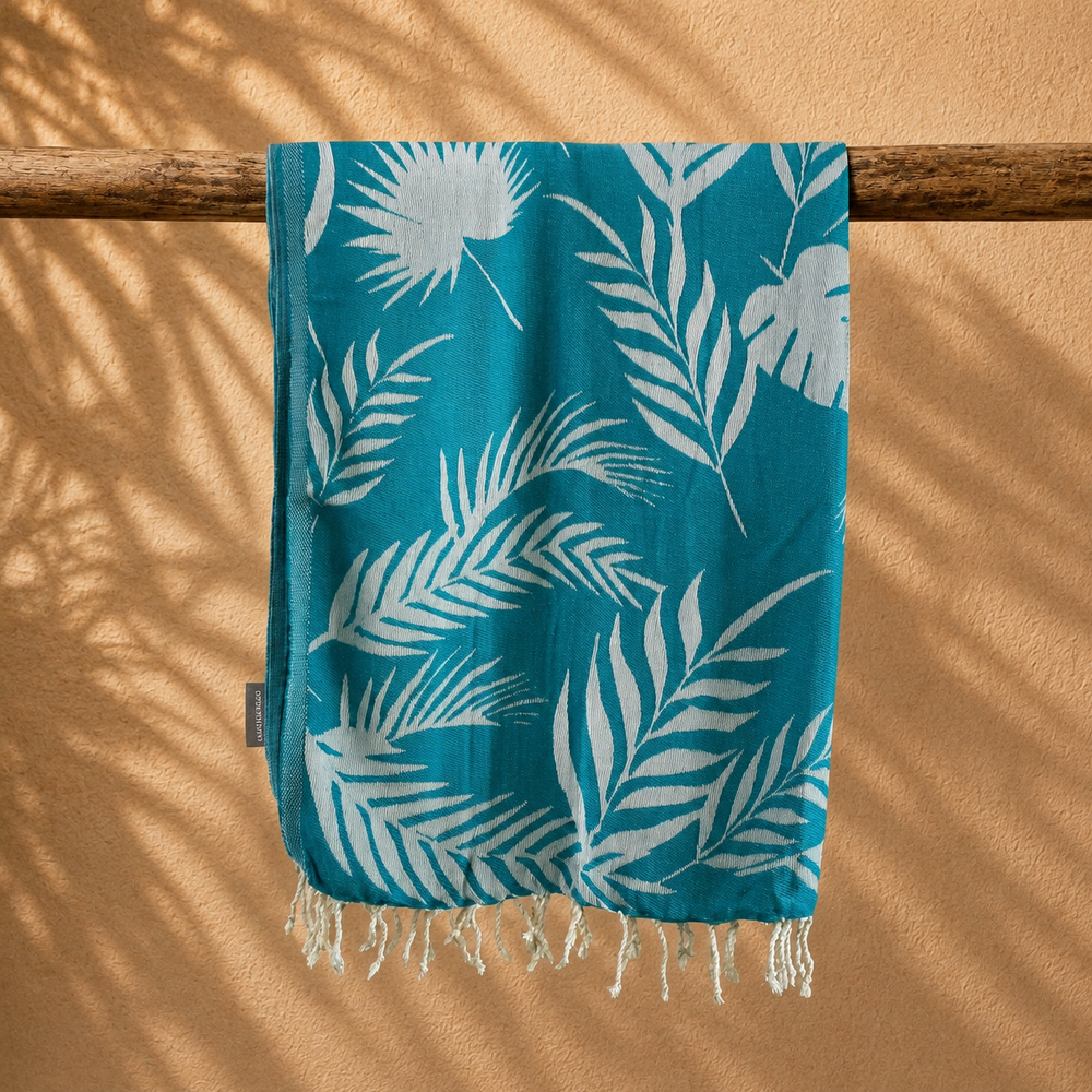 Amazonia Hammam Håndklæde – Duck Blue
