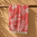 Amazonia Beach Towel – Coral