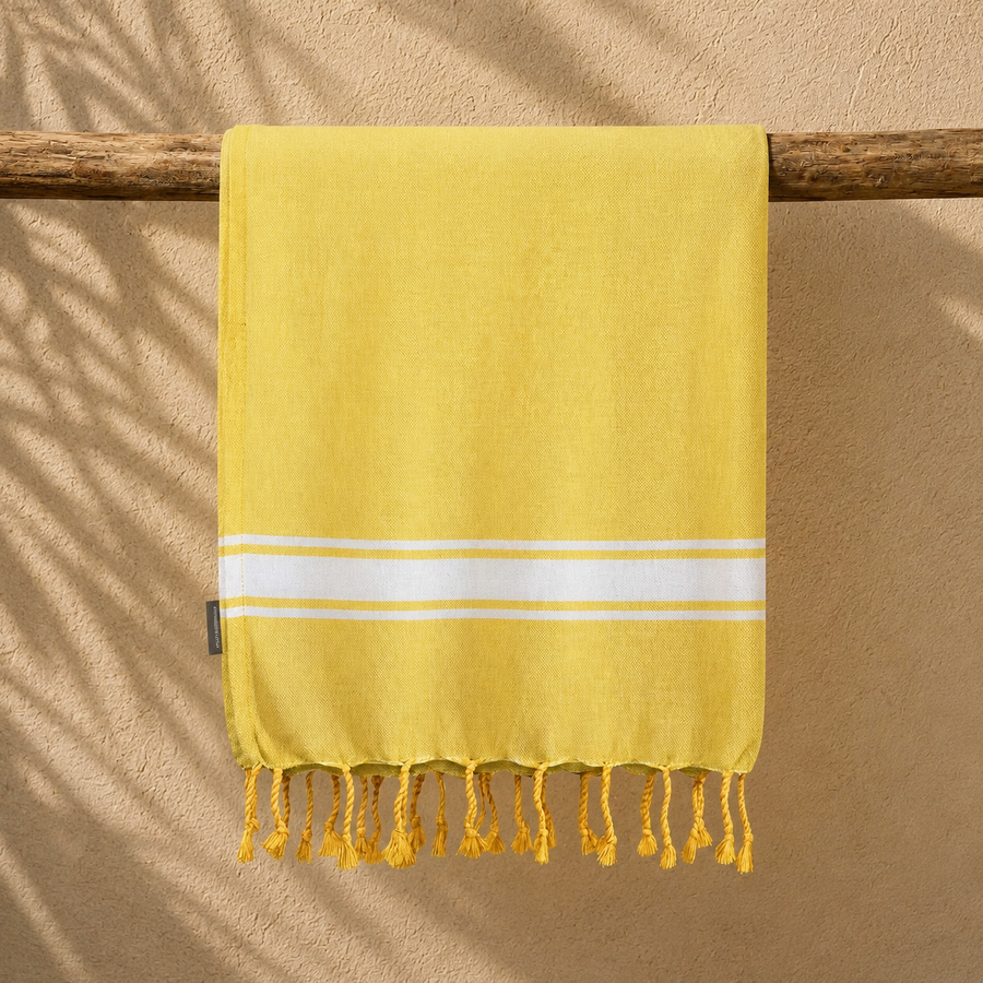 Ipanema Hamamhåndklæde – Citrongul